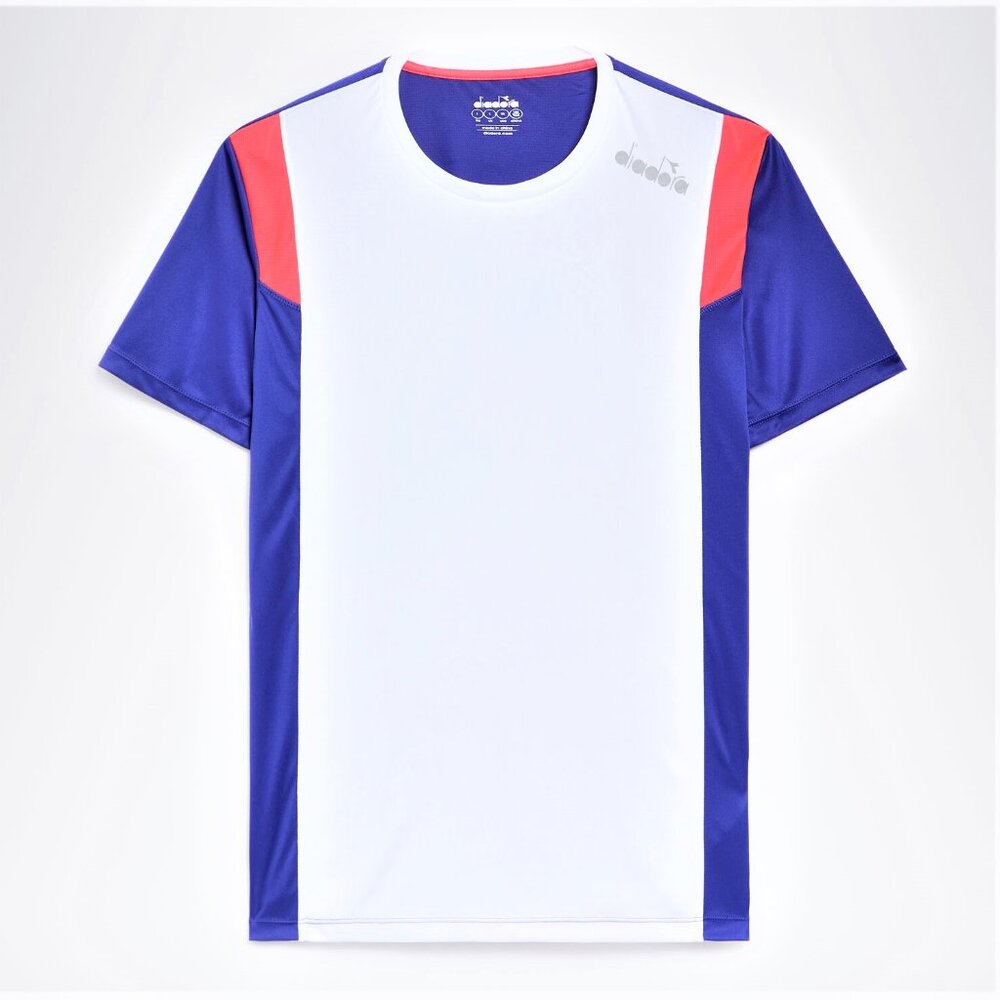 DIADORA Running Shirt Lightweight NEW w/ TAGS size XL (Slim Fit) Regista Blue